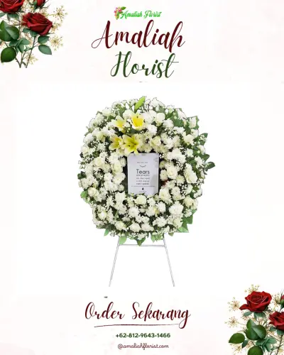 Krans Bunga Duka Cita di Sumur Dewa
